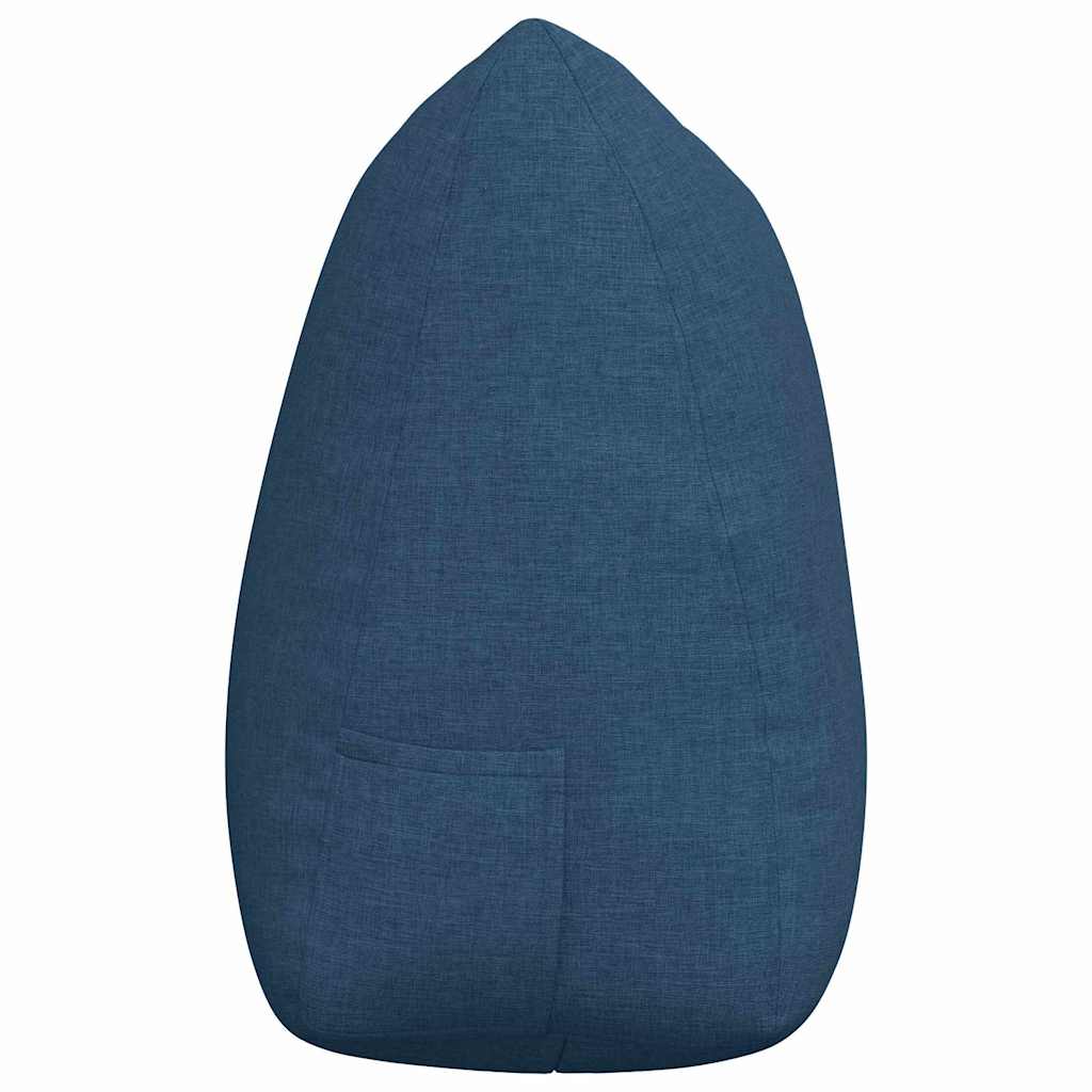 Perna pentru spate albastru 140 x 24 x 50 cm țesătură GartenMobel Dekor