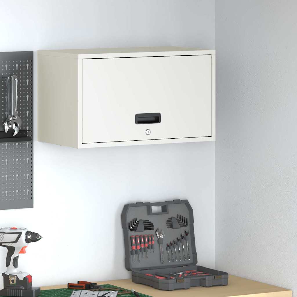 Dulap de perete pentru garaj Alb 60 x 33 x 35 cm GartenMobel Dekor