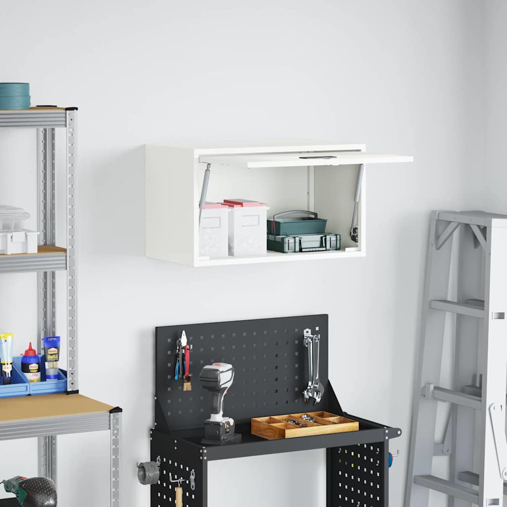 Dulap de perete pentru garaj Alb 60 x 33 x 35 cm GartenMobel Dekor