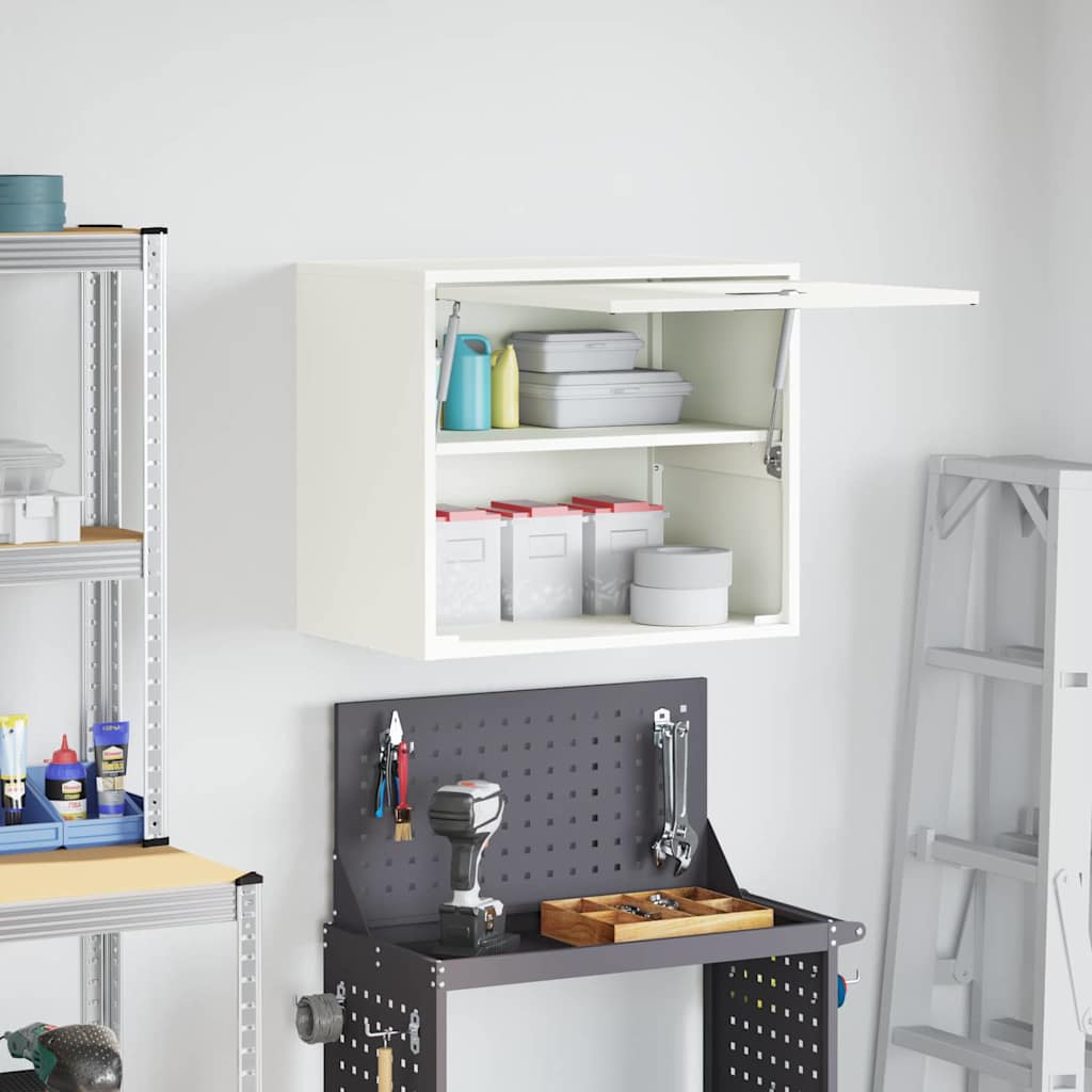 Dulap de perete pentru garaj Alb 60 x 40 x 53 cm GartenMobel Dekor