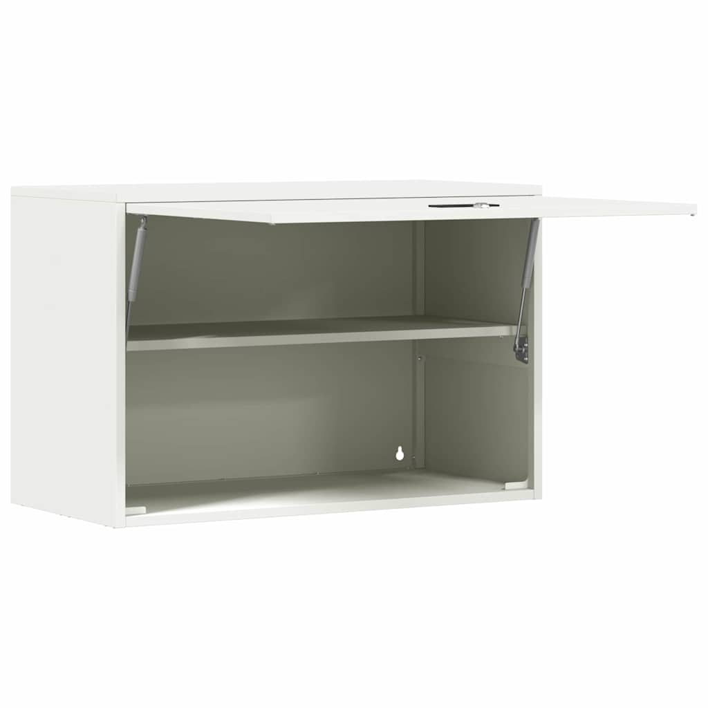Dulap de perete pentru garaj Alb 80 x 40 x 53 cm GartenMobel Dekor