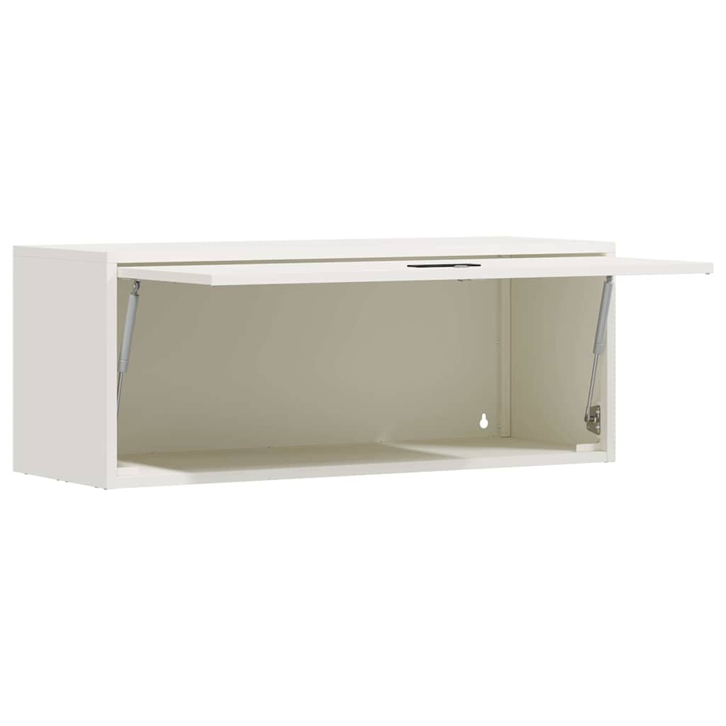 Dulap de perete pentru garaj Alb 90 x 33 x 35 cm GartenMobel Dekor