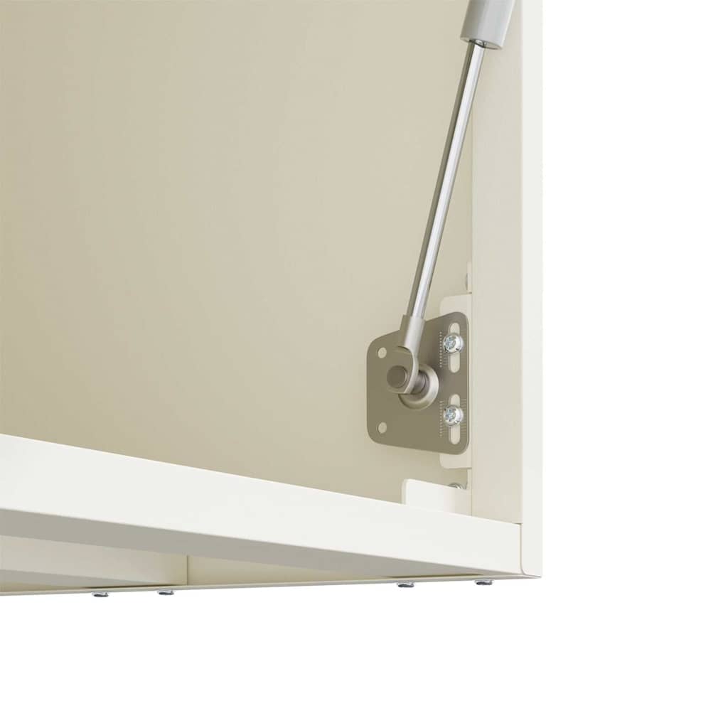 Dulap de perete pentru garaj Alb 90 x 33 x 35 cm GartenMobel Dekor