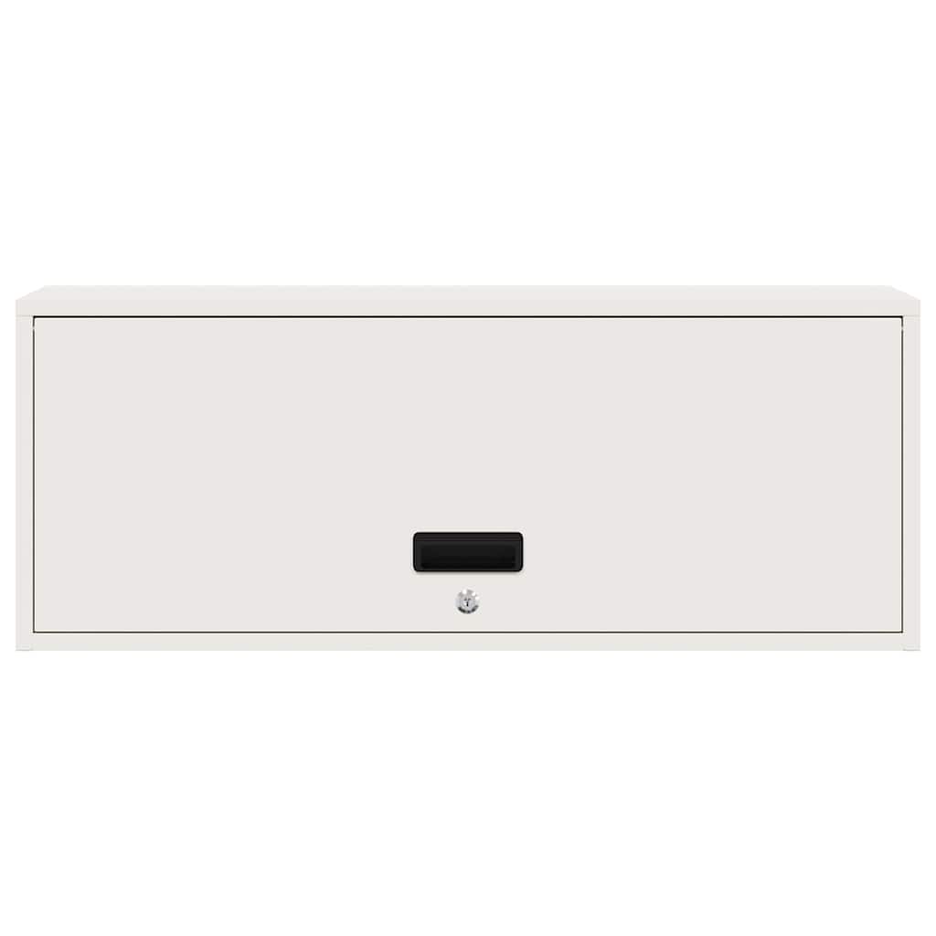 Dulap de perete pentru garaj Alb 90 x 33 x 35 cm GartenMobel Dekor