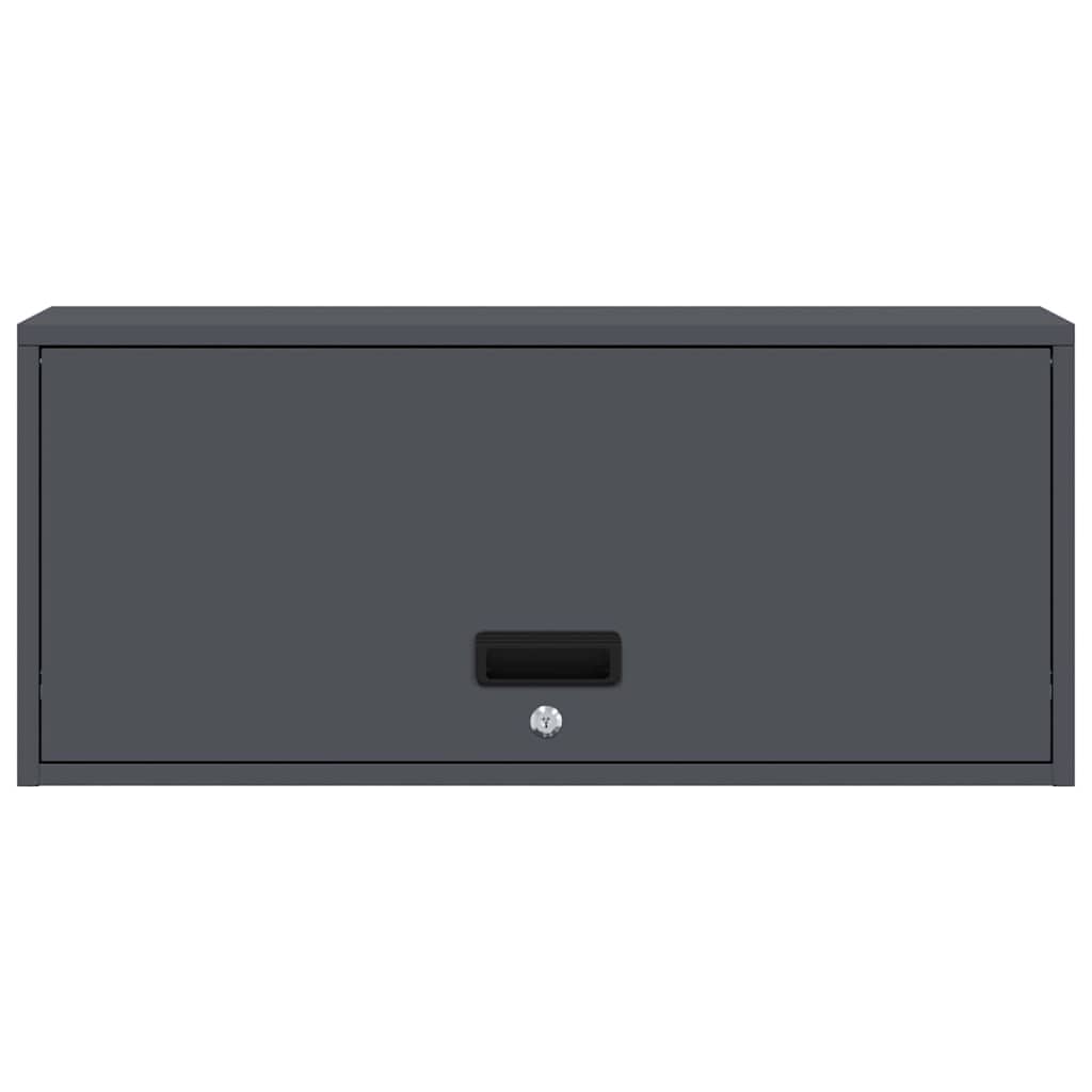 Dulap de perete pentru garaj Antracit 80 x 33 x 35 cm GartenMobel Dekor
