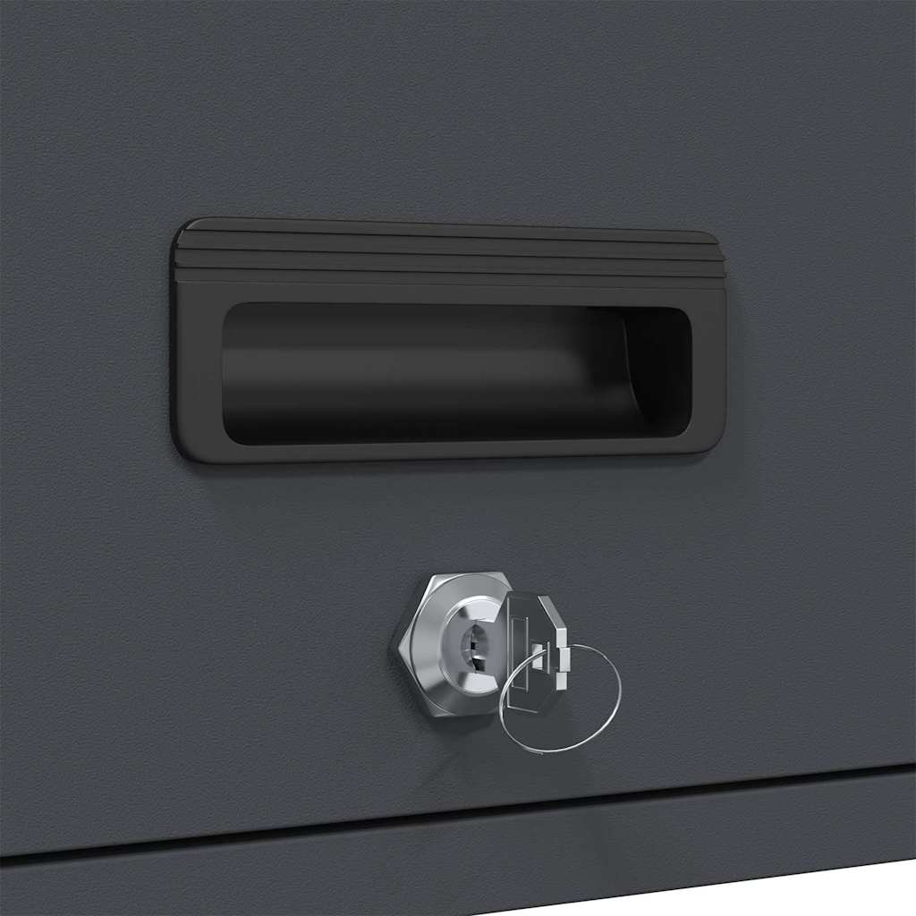 Dulap de perete pentru garaj Antracit 80 x 40 x 53 cm GartenMobel Dekor