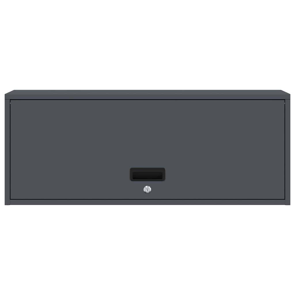 Dulap de perete pentru garaj Antracit 90 x 33 x 35 cm GartenMobel Dekor