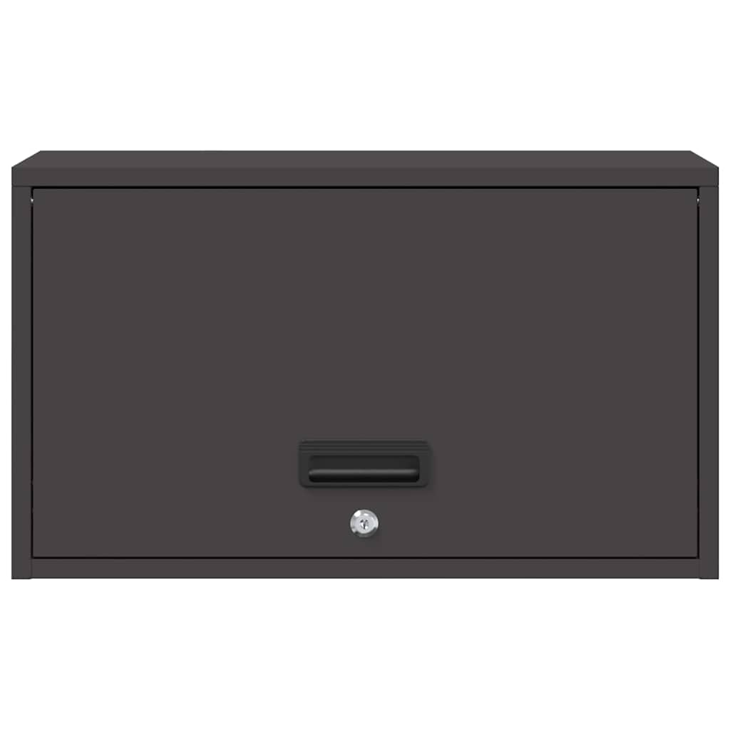 Dulap de perete pentru garaj Negru 60 x 33 x 35 cm GartenMobel Dekor