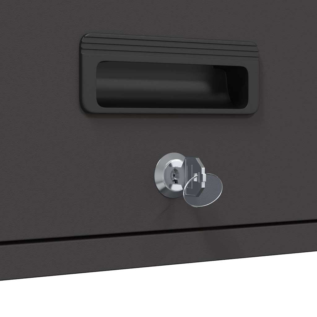 Dulap de perete pentru garaj Negru 60 x 33 x 35 cm GartenMobel Dekor