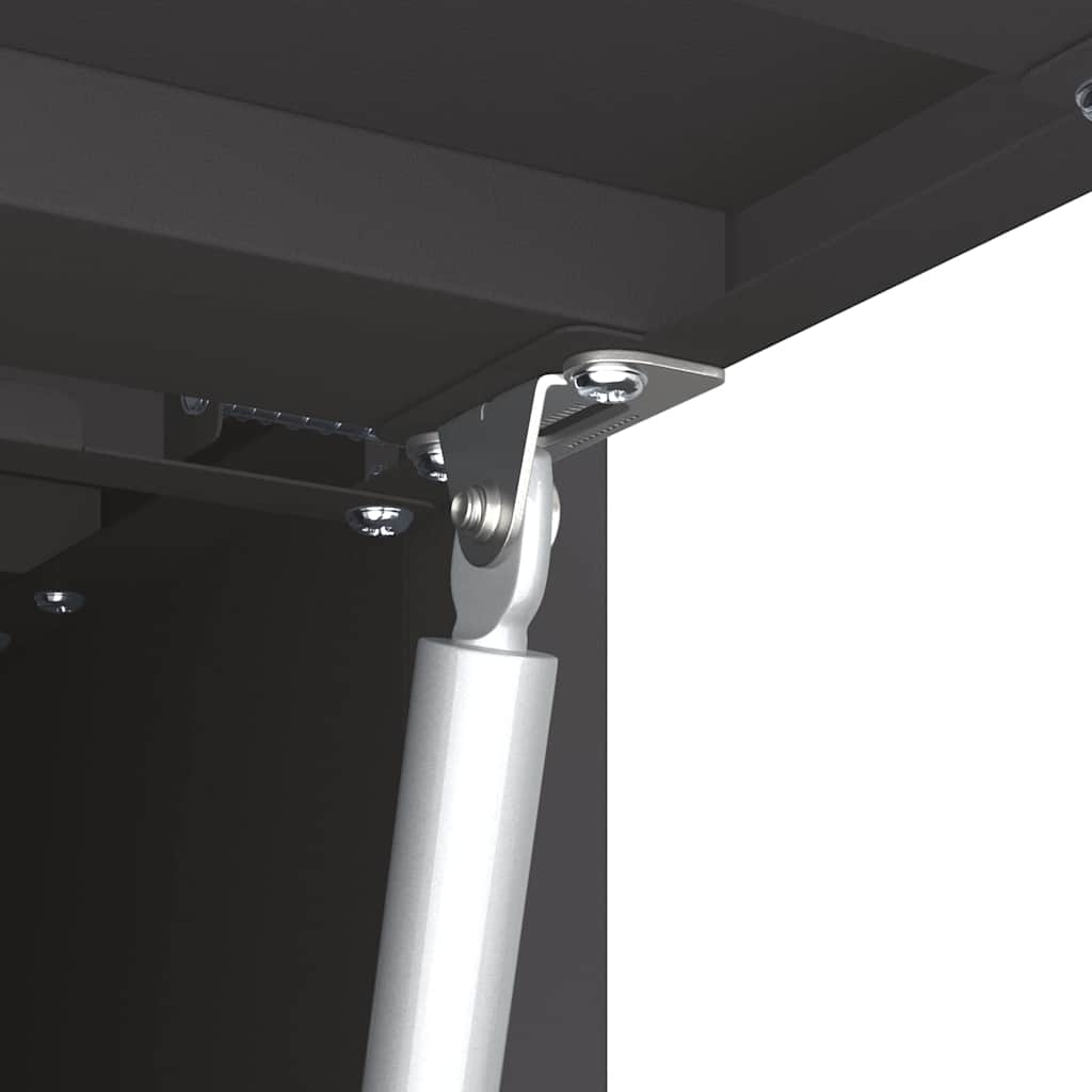 Dulap de perete pentru garaj Negru 60 x 33 x 35 cm GartenMobel Dekor