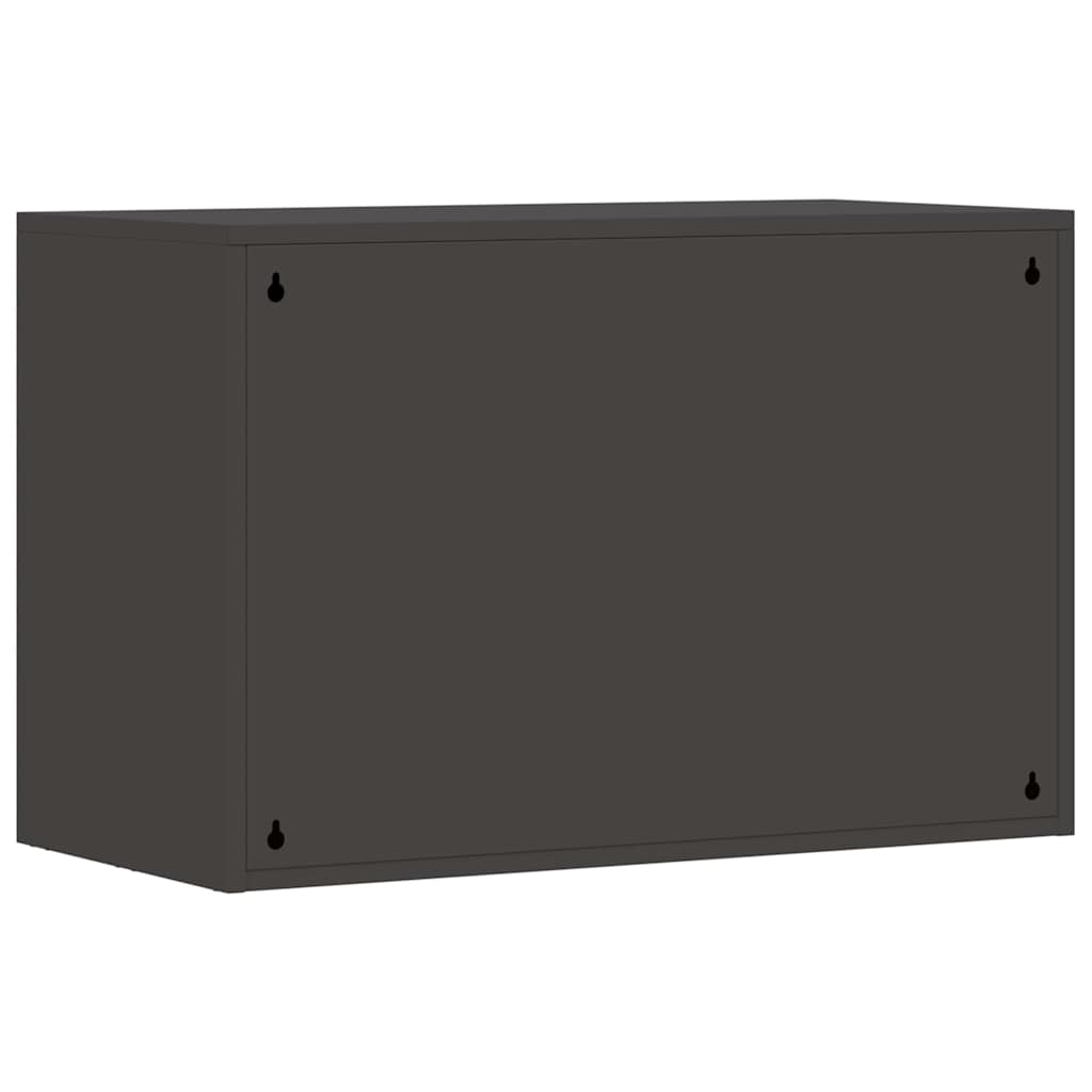 Dulap de perete pentru garaj Negru 80 x 40 x 53 cm GartenMobel Dekor