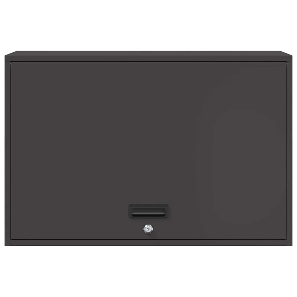 Dulap de perete pentru garaj Negru 80 x 40 x 53 cm GartenMobel Dekor