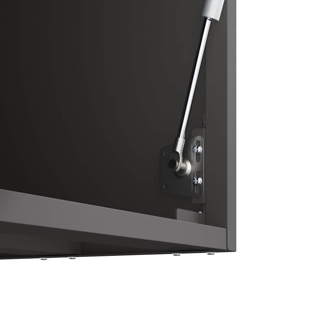 Dulap de perete pentru garaj Negru 90 x 33 x 35 cm GartenMobel Dekor