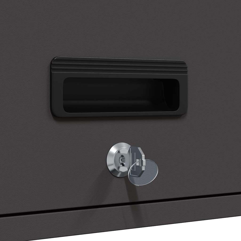 Dulap de perete pentru garaj Negru 90 x 33 x 35 cm GartenMobel Dekor