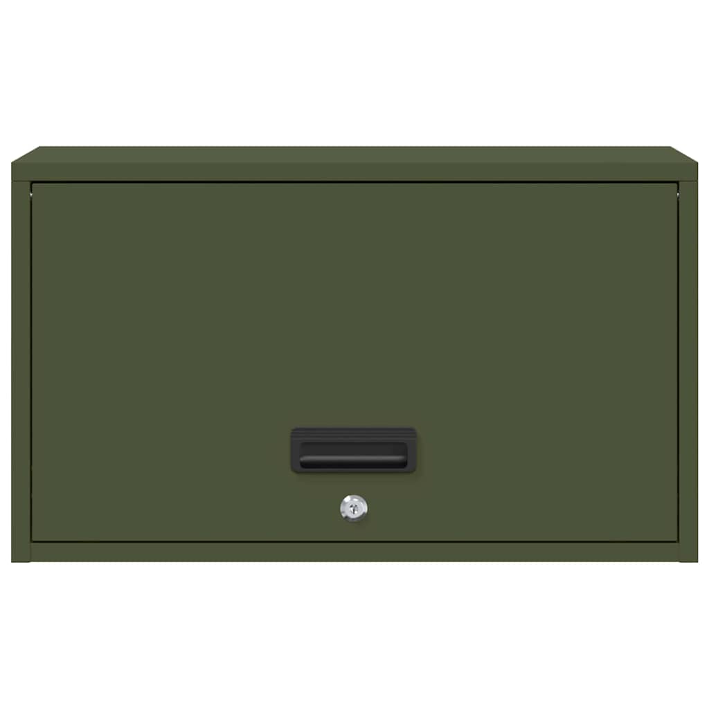 Dulap de perete pentru garaj Olivengrønn 60 x 33 x 35 cm GartenMobel Dekor
