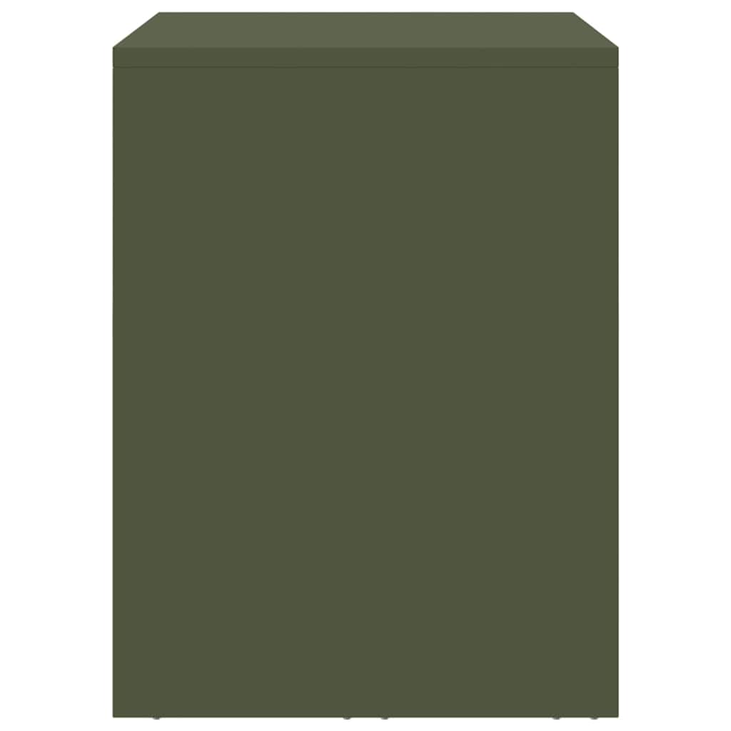 Dulap de perete pentru garaj Olivengrønn 80 x 33 x 35 cm GartenMobel Dekor