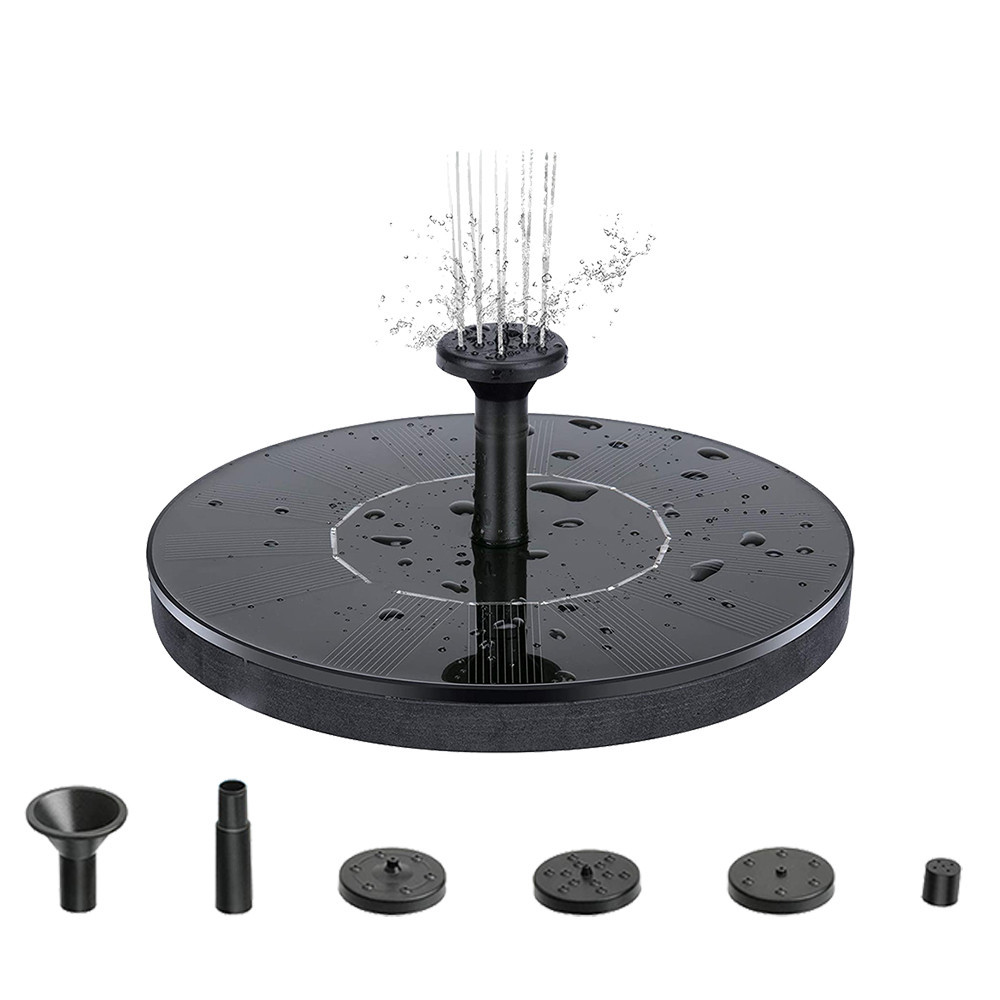 Leziter Fântână solară 13 cm Mobalis Homvera