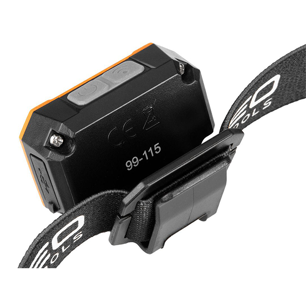 Lanterna frontala reincarcabila 500 lm USB COB LED 12 buc NEO TOOLS 99-115 HardWork ToolsRange