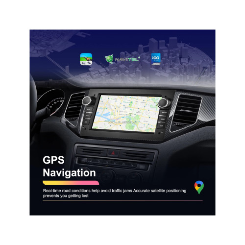 Navigatie Android 7 inch 2+64GB CarPlay Android Auto compatibila Opel Cod: A3702GR Automotive TrustedCars