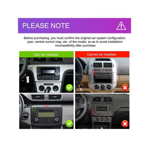 Navigatie Android 9 inch 4GB+64GB CarPlay Android Auto GPS WIFI FM RDS compatibila Volkswagen Cod: A3821 Automotive TrustedCars