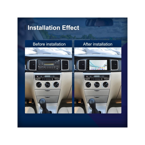 Navigatie Android ecran 7 inch 2GB+64GB CarPlay Android Auto GPS WIFI FM RDS compatibila Toyota Cod: A4123 Automotive TrustedCars