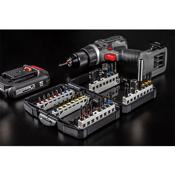 Set biti de impact 36 piese GRAPHITE 56H560 HardWork ToolsRange