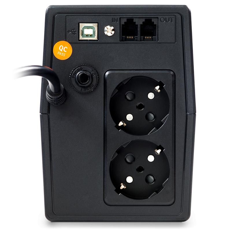 UPS Horus P 600 Display LCD 360W Monofazat NJOY PWUP-LI060H1-AZ01B SafetyGuard Surveillance