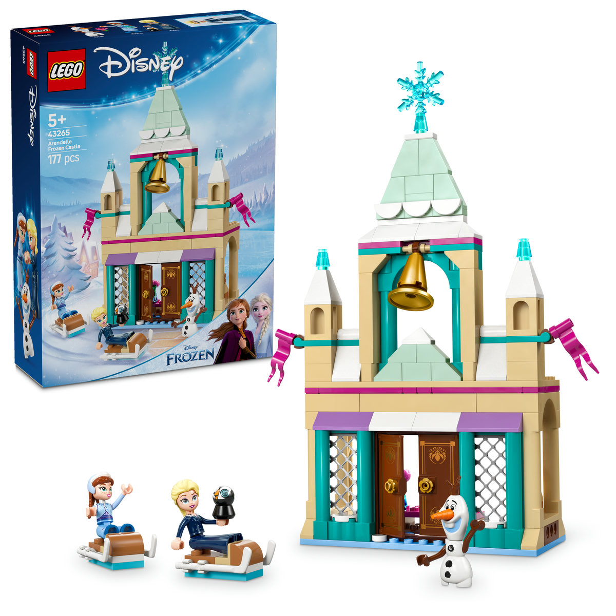LEGO Castelul Arendelle din Regatul de gheata Quality Brand