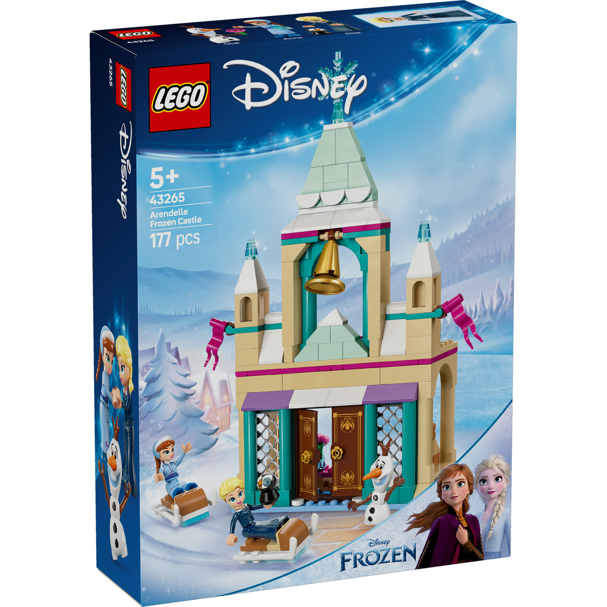 LEGO Castelul Arendelle din Regatul de gheata Quality Brand