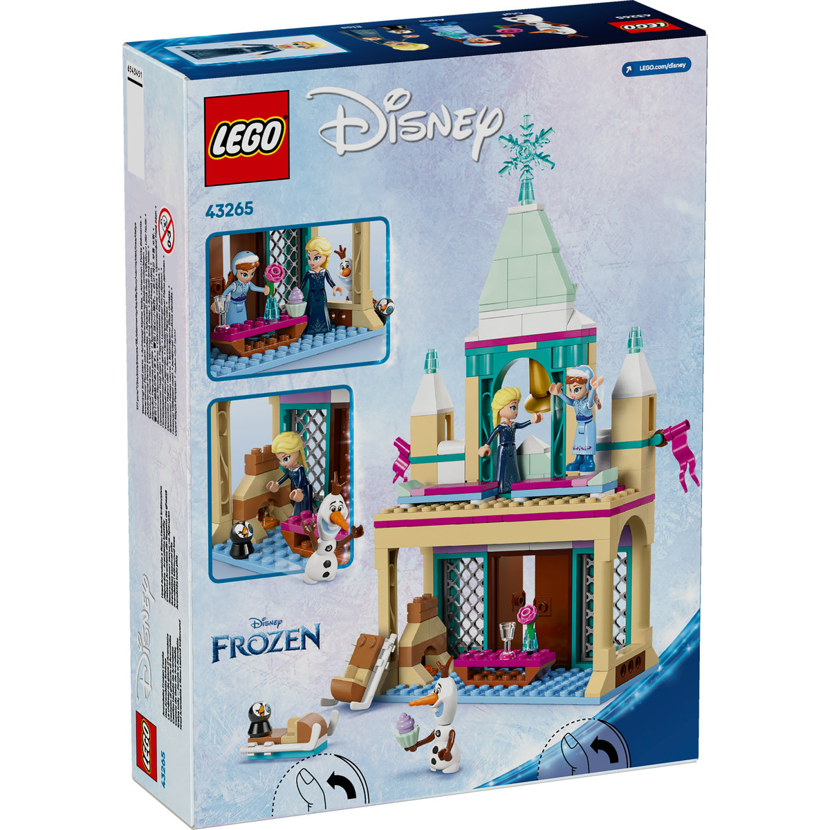 LEGO Castelul Arendelle din Regatul de gheata Quality Brand