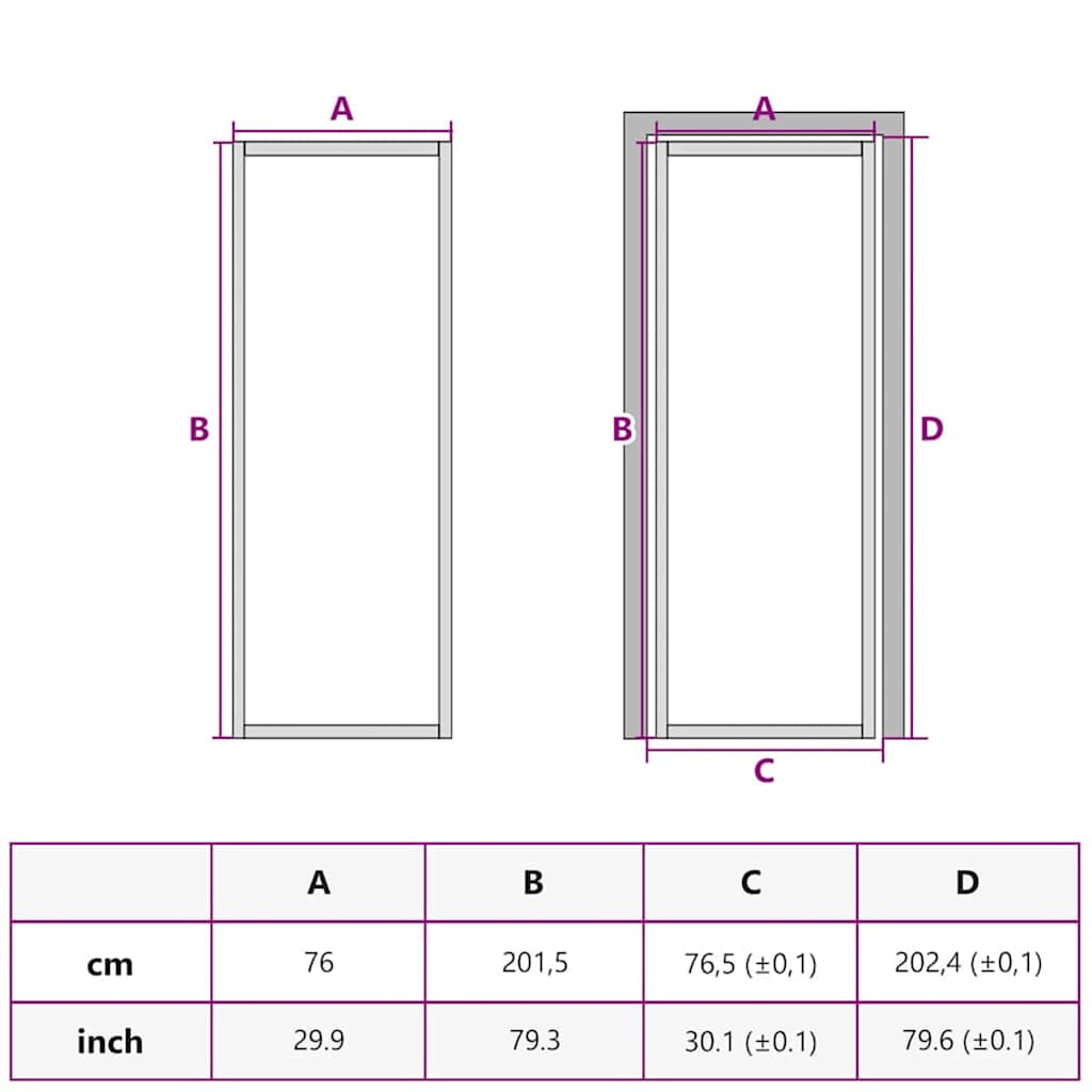 Ușă Interioară Neagră 76x201,5 cm din Sticlă Termoizolantă și Aluminiu Subțire GartenMobel Dekor