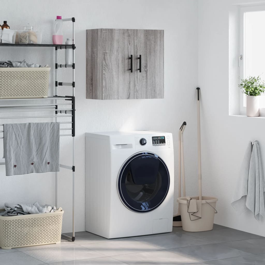 Dulap de perete, gri sonoma, 60x31x60 cm, lemn compozit GartenMobel Dekor