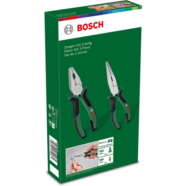 Bosch Set 2 Clesti, combinat si varf semirotund, 180mm ProAdvanced PowerfulTools