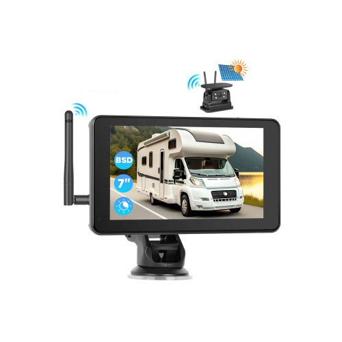 Monitor auto digital wireless 7 inch cu camera marsarier solara BSD ecran tactil camera magnetica DC12V-36V Cod: A3998 Automotive TrustedCars