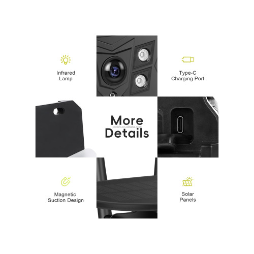 Monitor auto digital wireless 7 inch cu camera marsarier solara BSD ecran tactil camera magnetica DC12V-36V Cod: A3998 Automotive TrustedCars