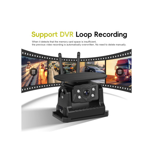 Monitor auto digital wireless 7 inch cu camera mers inapoi waterproof DC12V–36V Cod: A4361 Automotive TrustedCars