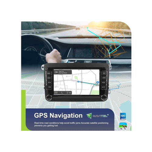 Navigatie Android 7 inch 4GB+64GB CarPlay Android Auto GPS WIFI compatibila Volkswagen Seat Skoda Cod: A3822 Automotive TrustedCars