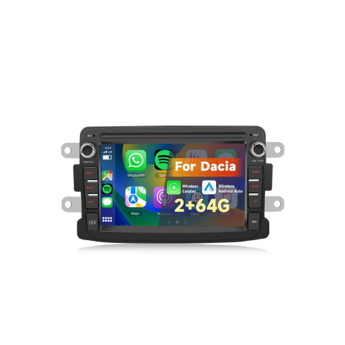 Navigatie Android ecran 7 inch 2GB+64GB CarPlay Android Auto GPS WIFI FM RDS compatibila Dacia Cod: A4254 Automotive TrustedCars