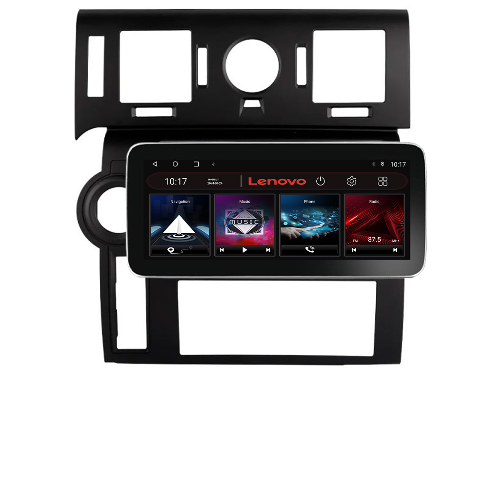 Navigatie dedicata Edonav Hummer H2 2002-2008 Lenovo PRO 8+256 12.3 inch qled android 4G DSP gps internet KIT-hummer2002 CarStore Technology