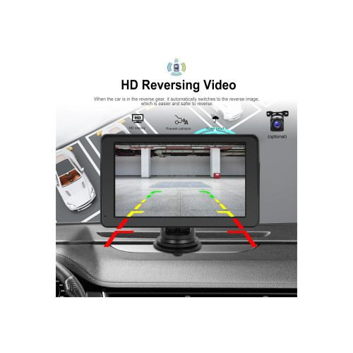 Sistem multimedia auto CarPlay Android Auto wireless ecran 7 inch HD Cod: A3688 Automotive TrustedCars