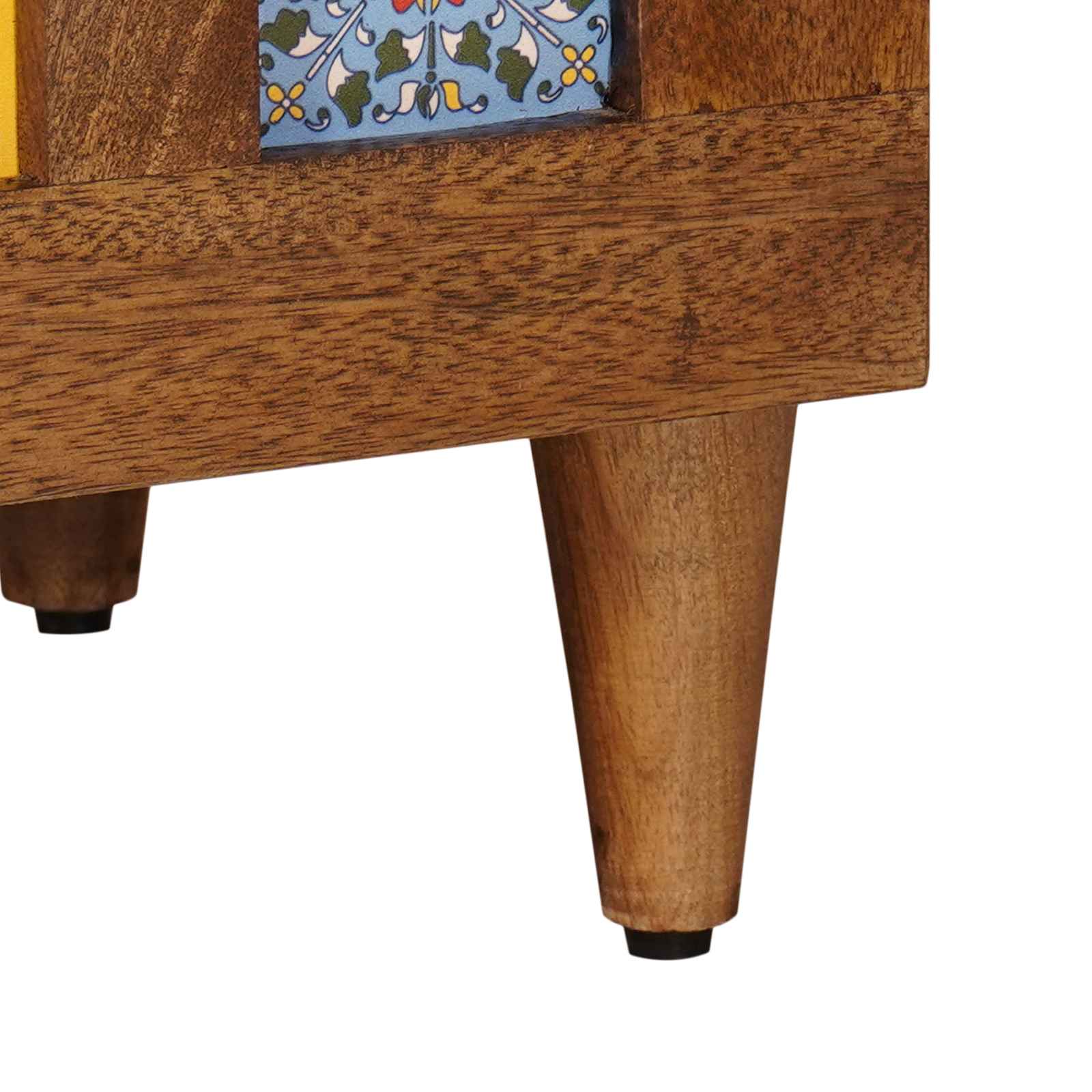 Bufet 2 pcs castan 60 x 33,5 x 75 cm Lemn de mango solid GartenMobel Dekor