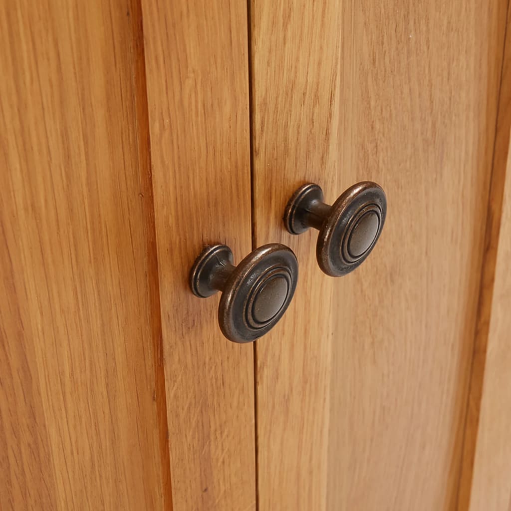 Dulap de depozitare, 50x22x110 cm, lemn masiv de stejar GartenMobel Dekor