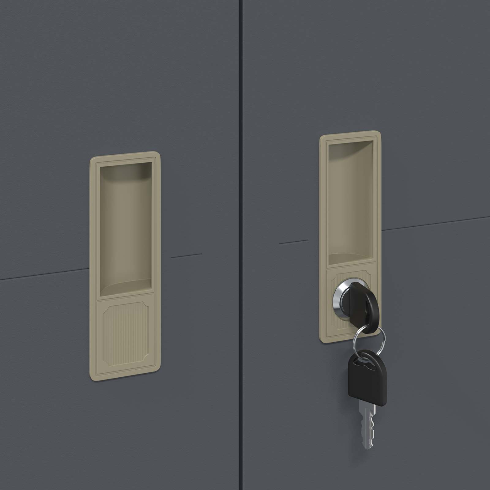 Dulap de depozitare 2 pcs Antracit 60 x 40 x 180 cm GartenMobel Dekor