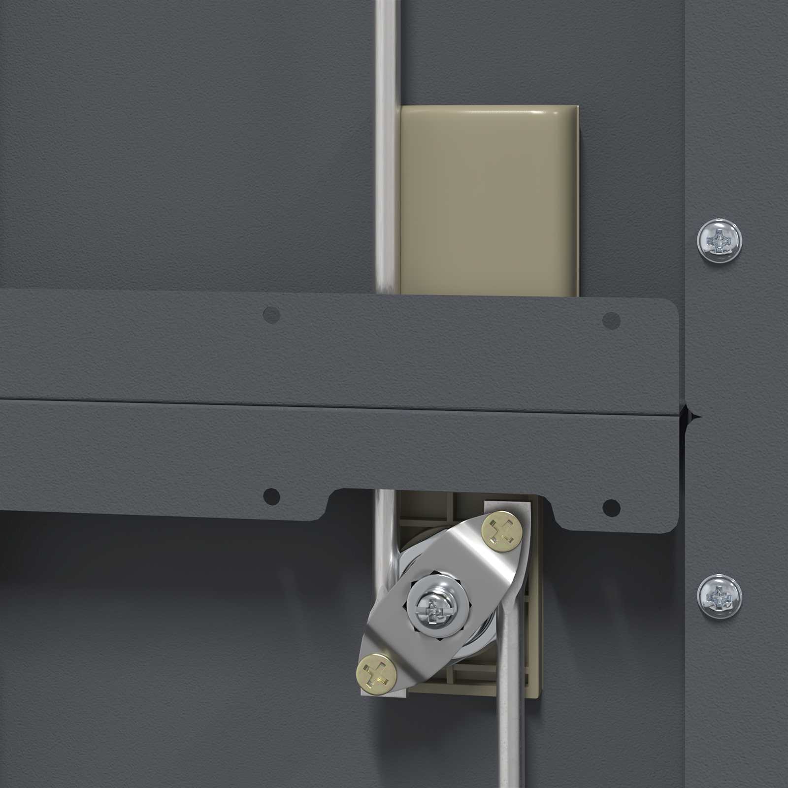 Dulap de depozitare 2 pcs Antracit 60 x 40 x 200 cm GartenMobel Dekor