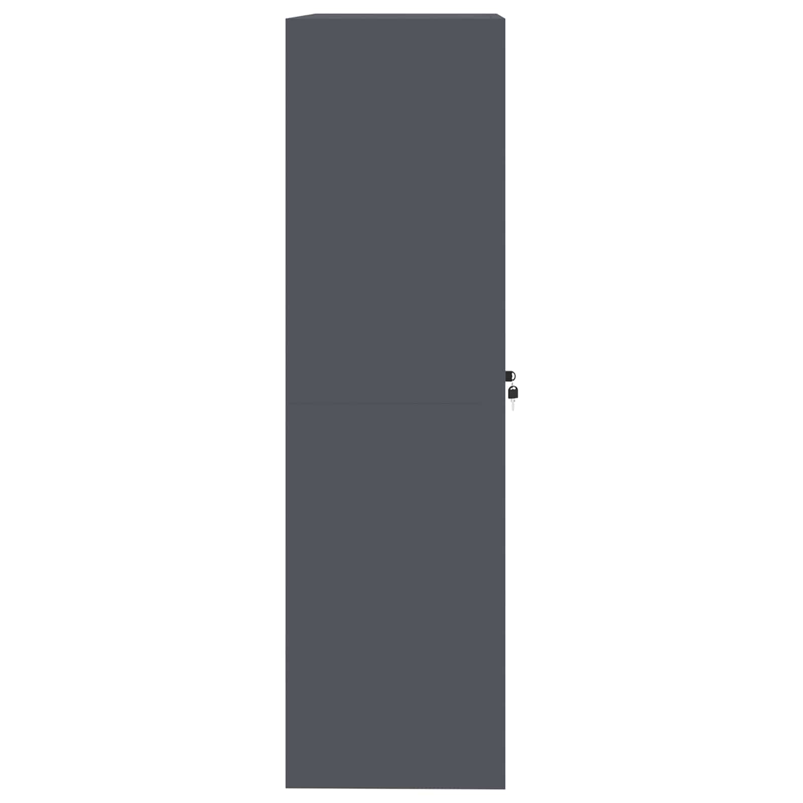 Dulap de depozitare 2 pcs Antracit 90 x 40 x 140 cm GartenMobel Dekor