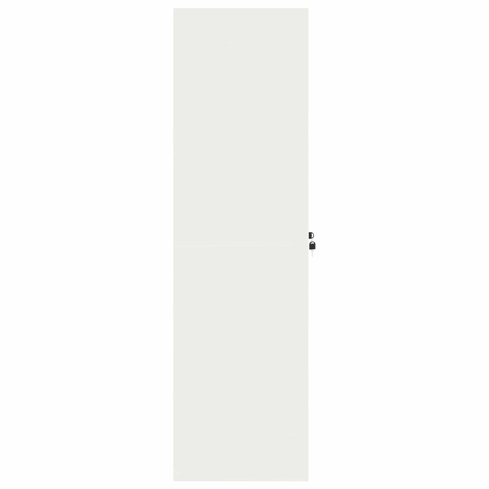 Dulap de depozitare cu depozitare 2 pcs Alb 80 x 40 x 140 cm GartenMobel Dekor