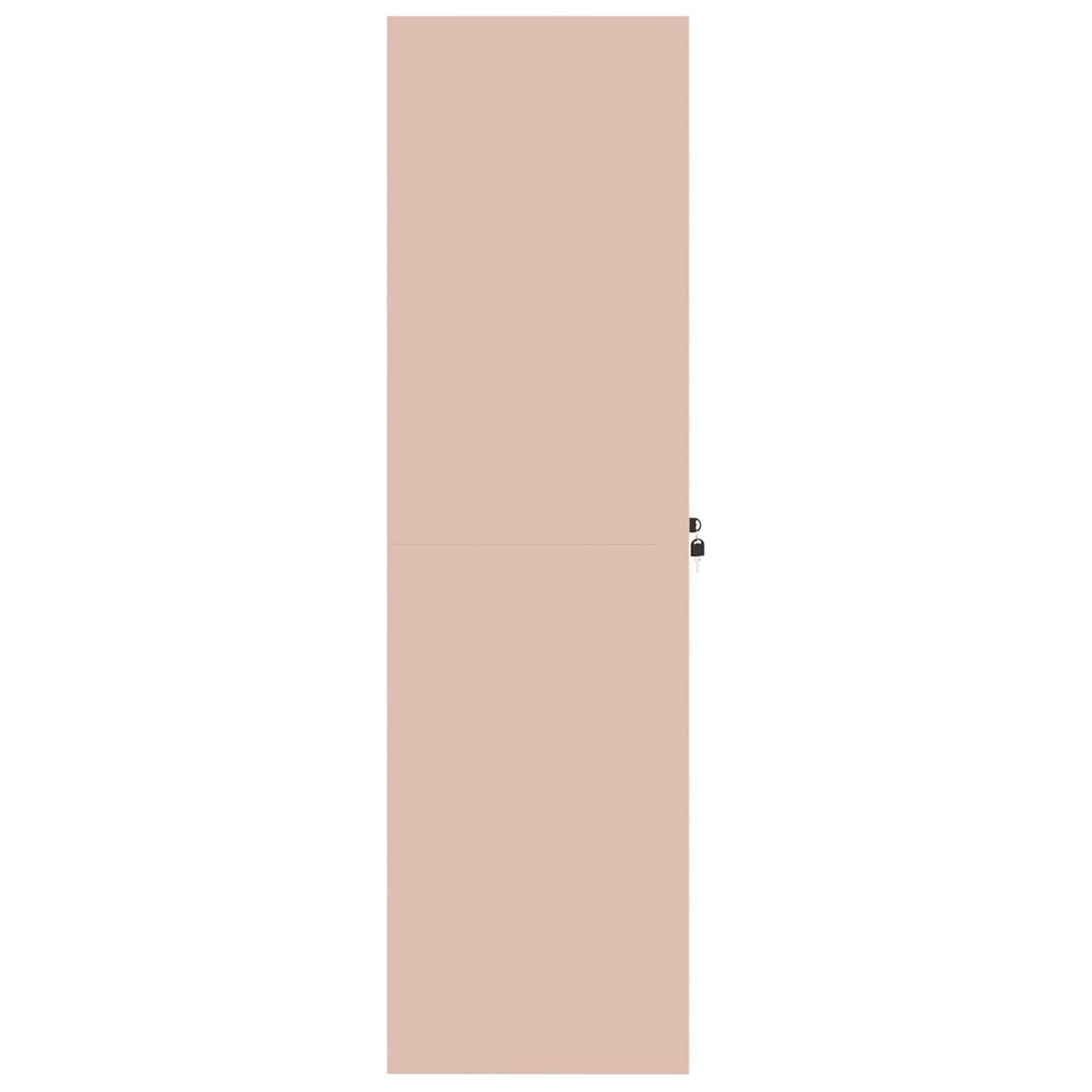 Dulap de depozitare cu depozitare 2 pcs Roz 80 x 40 x 140 cm GartenMobel Dekor