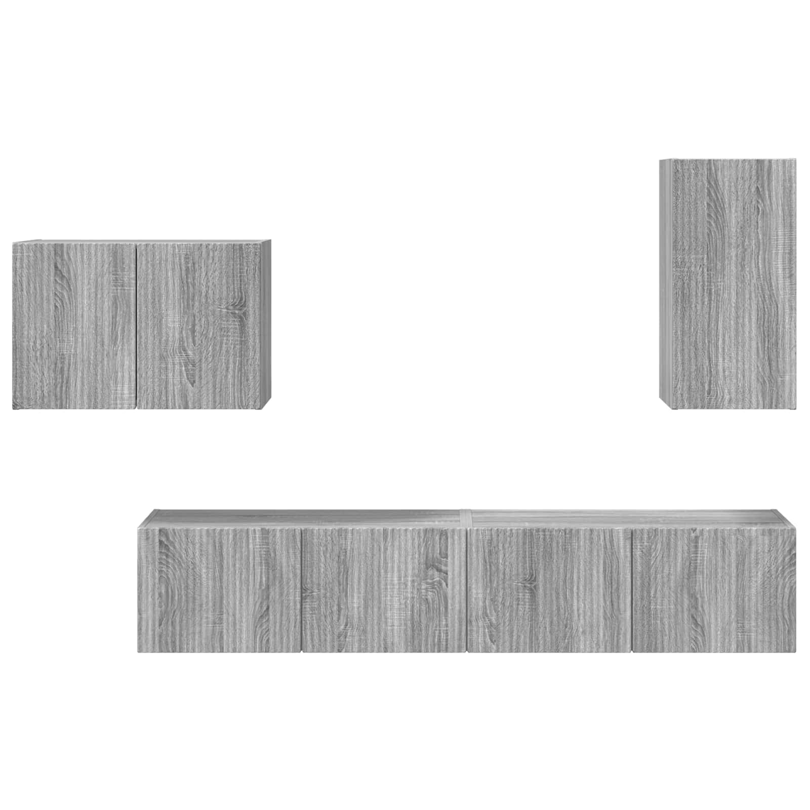 4 pcs Gri Sonoma GartenMobel Dekor