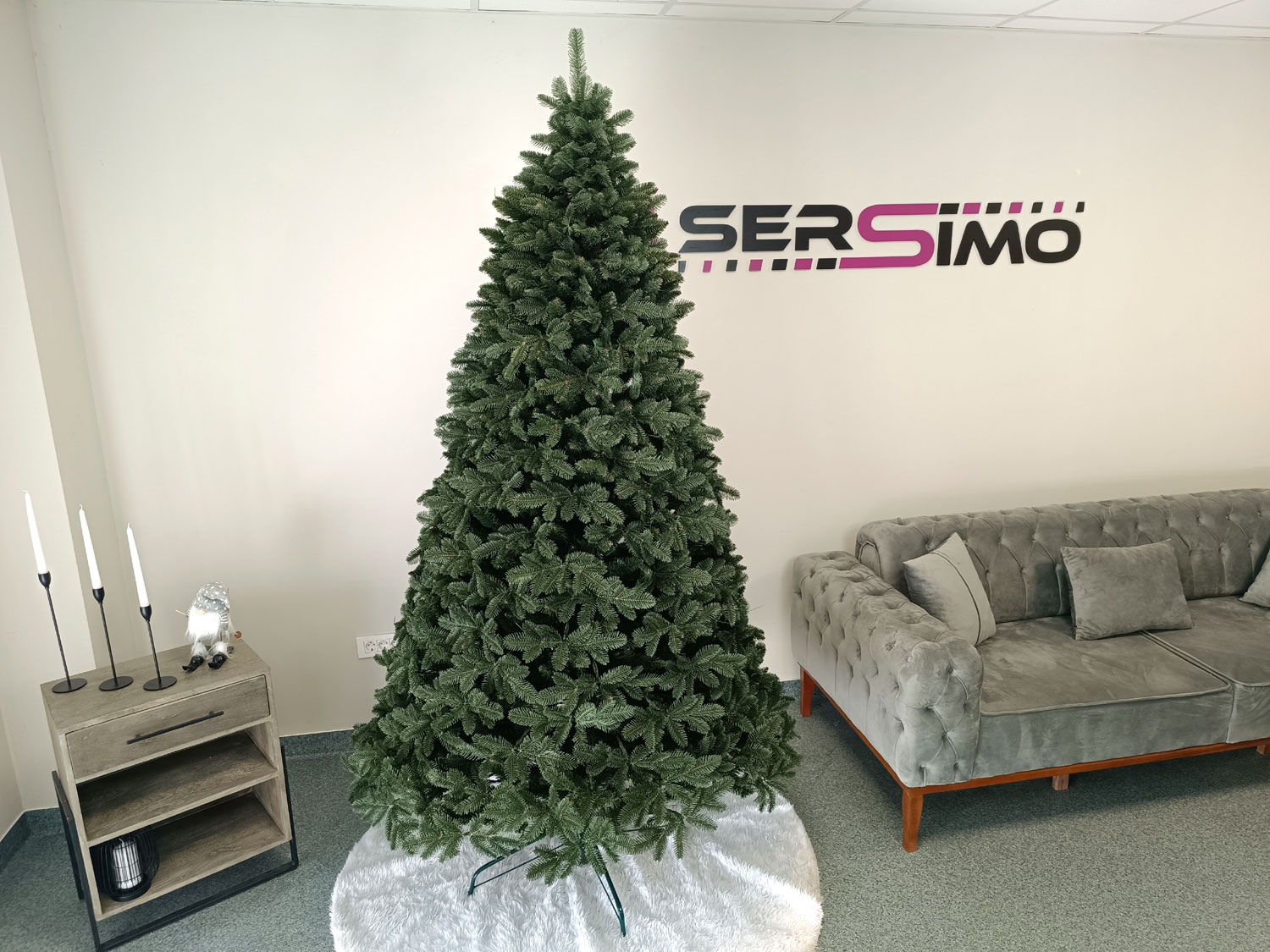 Brad artificial Christmas Deluxe by Sersimo, Canada Mix, 2D+3D, 230cm Household NewTrend