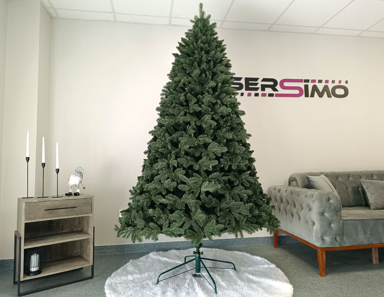 Brad artificial Christmas Deluxe by Sersimo, Canada Mix, 2D+3D, 230cm Household NewTrend